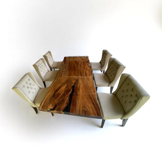hardwood and resin table UK