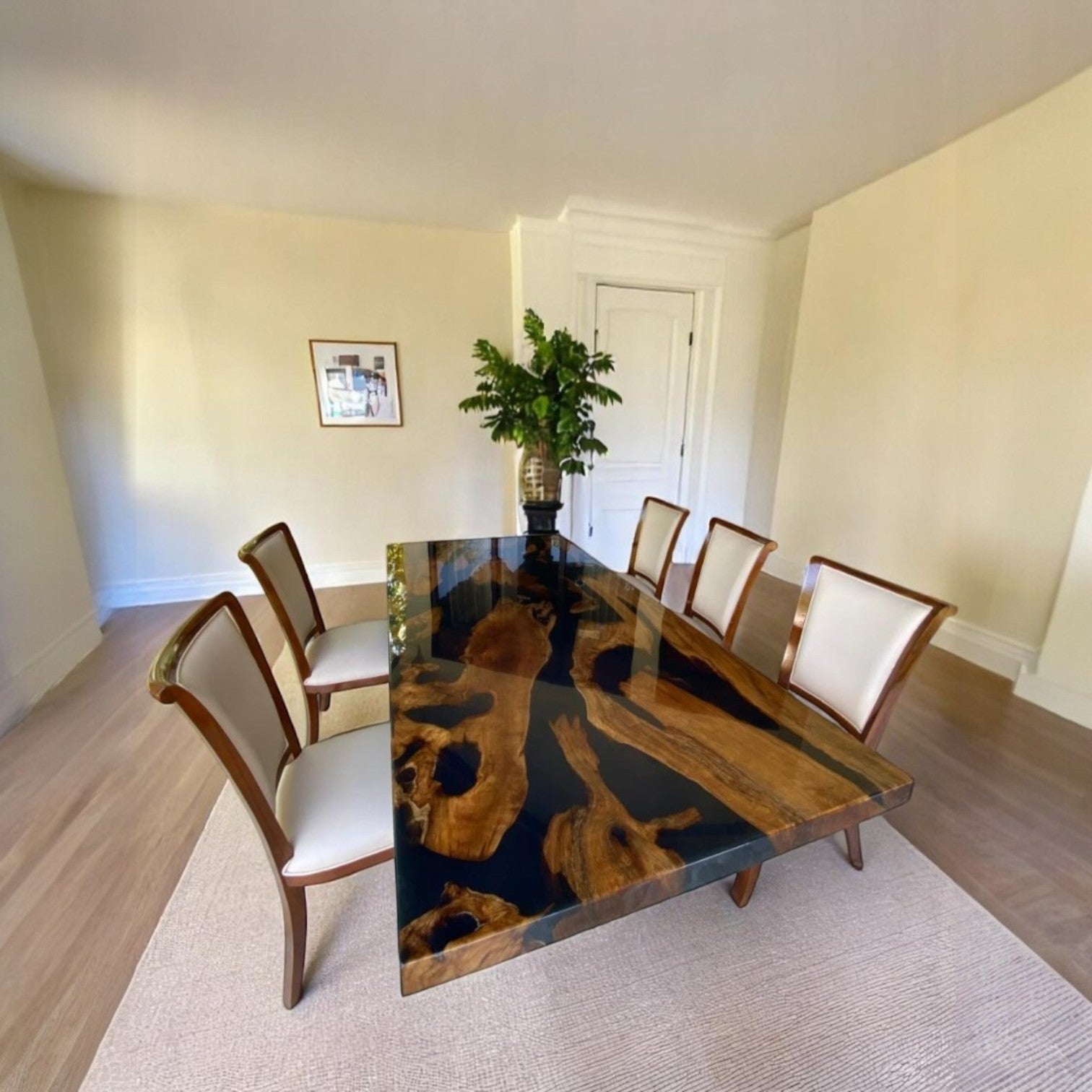 hardwood and resin table UK